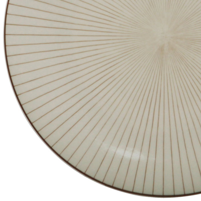 Avet Plato Llano Radial Stoneware 27,5 cm (6 Unidades)